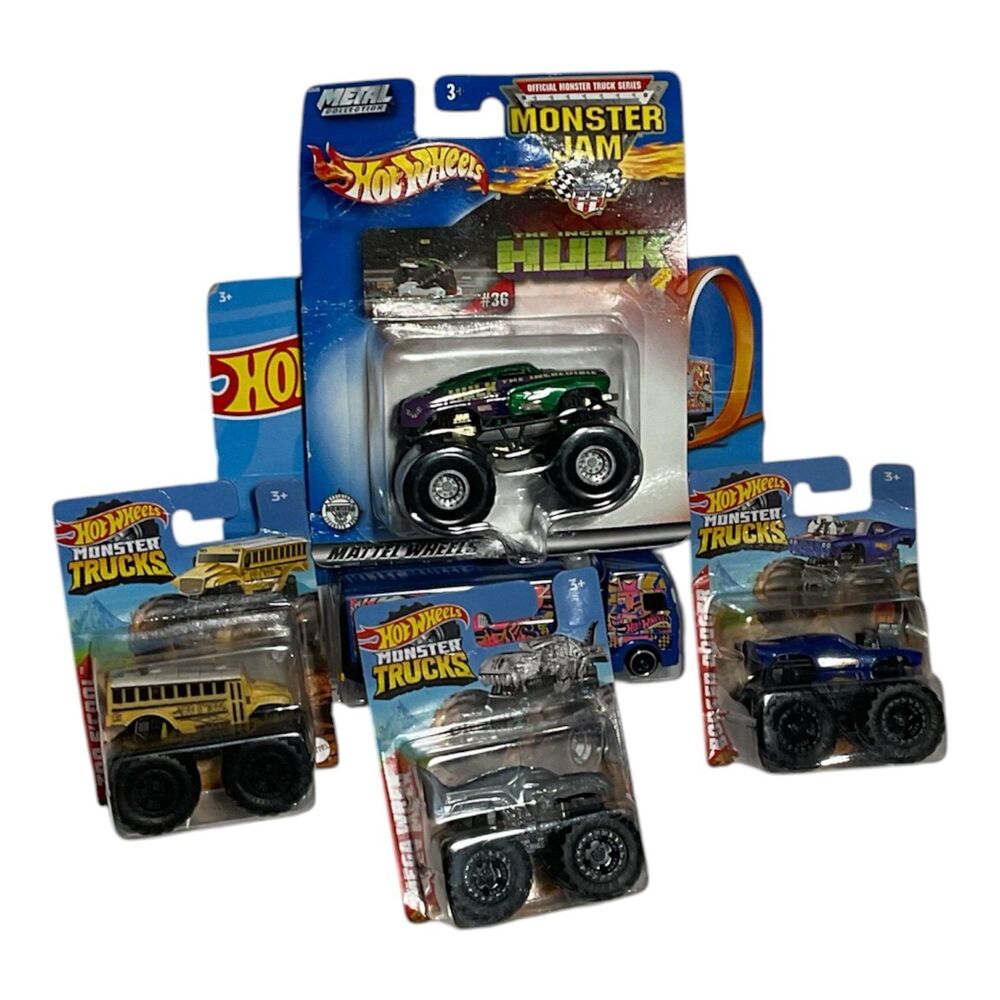 Mattel Hot Wheels Cars (Set of 5)